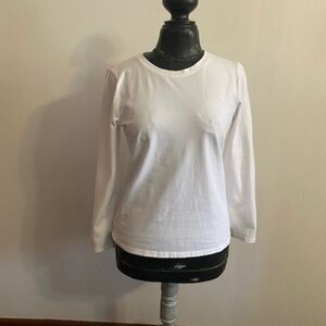 Hannah White long sleeve t-shirt, size M